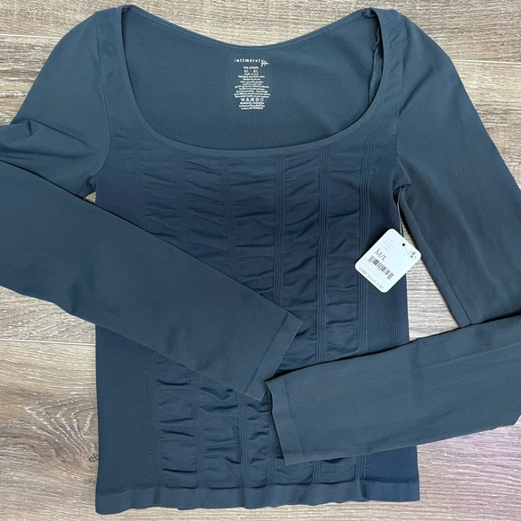 Free People Intimates Textured Crop - Picture 5 of 7